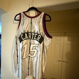 Vince Carter Metallic Raptors Jersey
